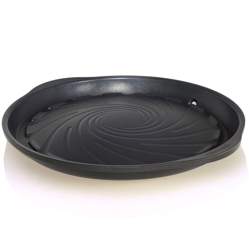 TECHEF - Korean BBQ Nonstick Grill Pan, KBBQ Grill Pan, PFOA-Free, Dishwasher Oven Safe, Made in Korea (Black) - Image 1